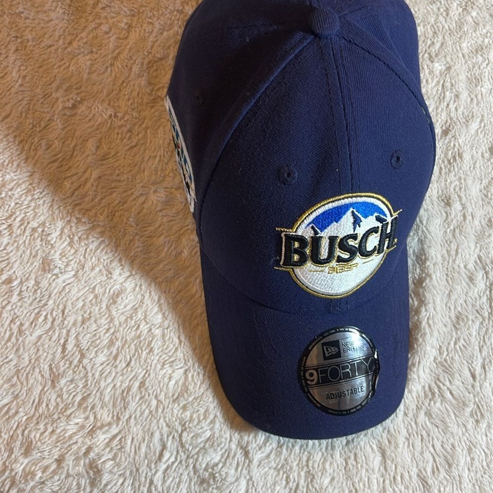 NASCAR Daytona 500 busch signed hat Kevin Harvick - Picture 3 of 7